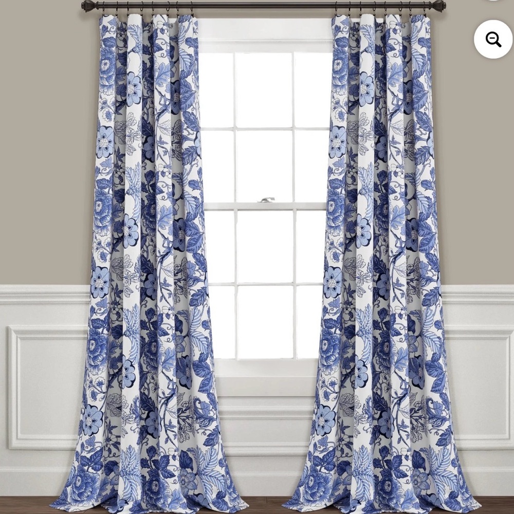 NEW LUSH DECOR Sydney Room Darkening Window Panels 52x95